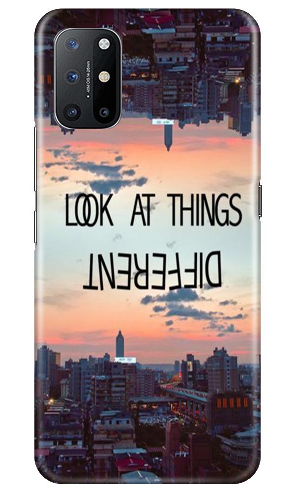 Look at things different Mobile Back Case for OnePlus 8T (Design - 99) Look at things different Case for OnePlus 8T