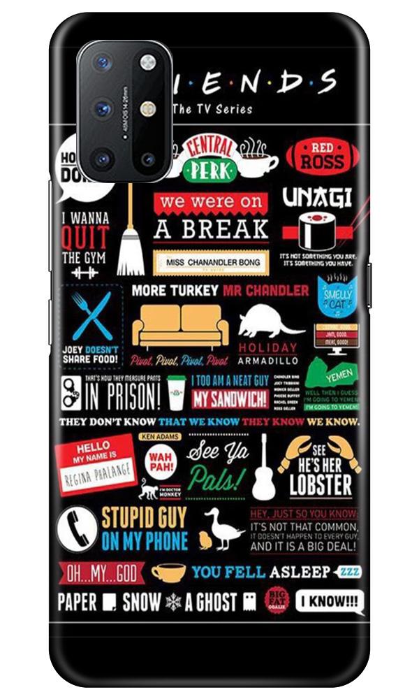 Friends Mobile Back Case for OnePlus 8T (Design - 145) Friends Case for OnePlus 8T (Design - 145)