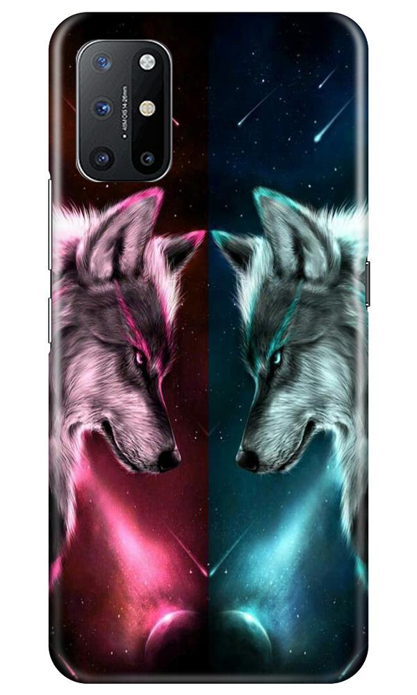 Wolf fight Mobile Back Case for OnePlus 8T (Design - 221) Wolf fight Case for OnePlus 8T (Design No. 221)