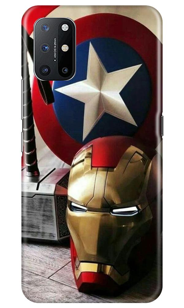 Ironman Captain America Mobile Back Case for OnePlus 8T (Design - 254) Ironman Captain America Case for OnePlus 8T (Design No. 254)