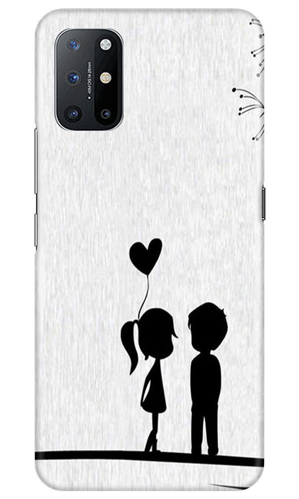 Cute Kid Couple Mobile Back Case for OnePlus 8T (Design - 283) Cute Kid Couple Case for OnePlus 8T (Design No. 283)