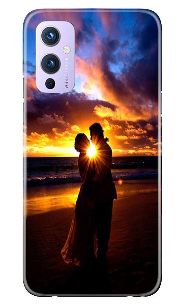 Couple Sea shore Mobile Back Case for OnePlus 9 (Design - 13) Couple Sea shore Case for OnePlus 9