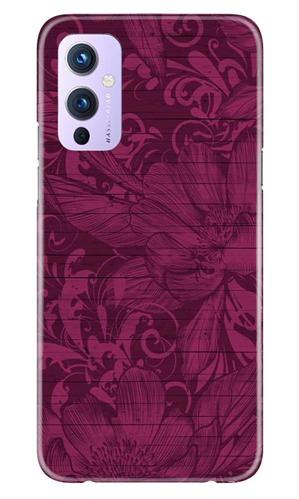 Purple Backround Mobile Back Case for OnePlus 9 (Design - 22) Purple Backround Case for OnePlus 9