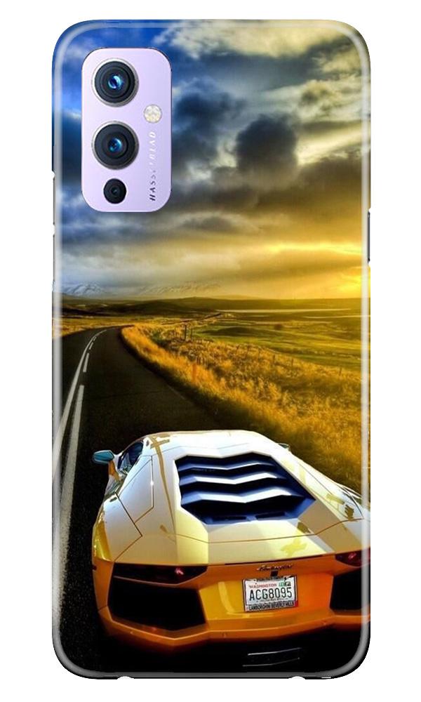 Car lovers Mobile Back Case for OnePlus 9 (Design - 46) Car lovers Case for OnePlus 9