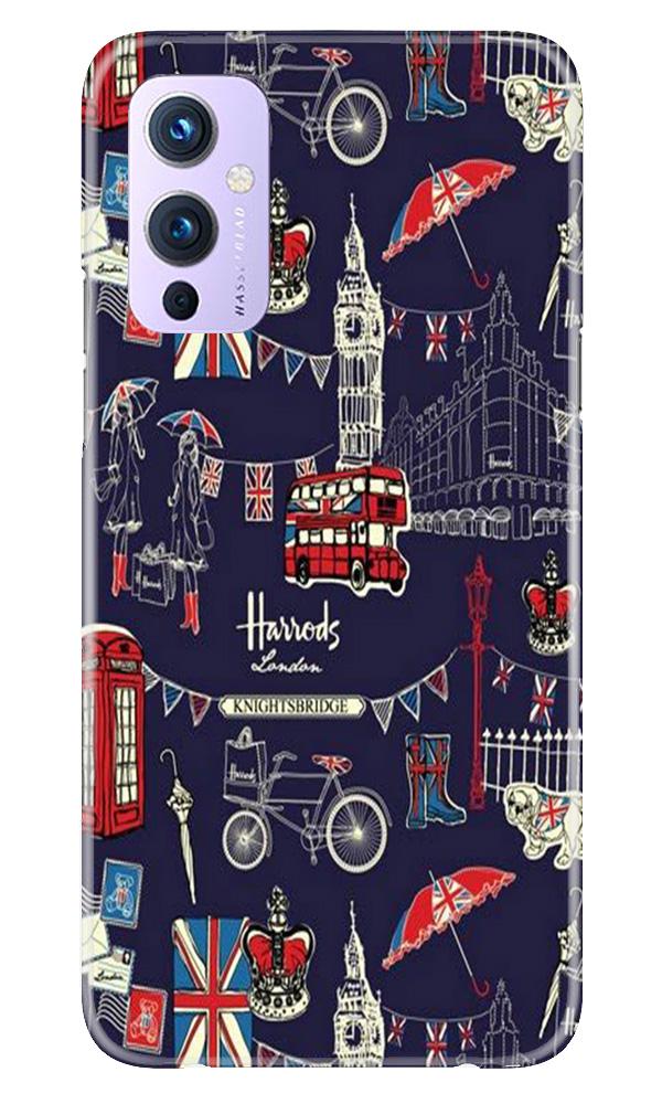 Love London Mobile Back Case for OnePlus 9 (Design - 75) Love London Case for OnePlus 9