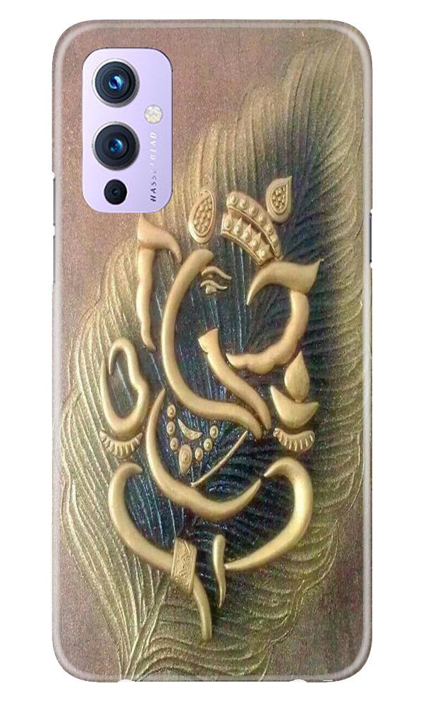 Lord Ganesha Mobile Back Case for OnePlus 9 (Design - 100) Lord Ganesha Case for OnePlus 9