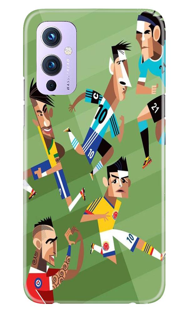 Football Mobile Back Case for OnePlus 9 (Design - 166) Football Case for OnePlus 9 (Design - 166)