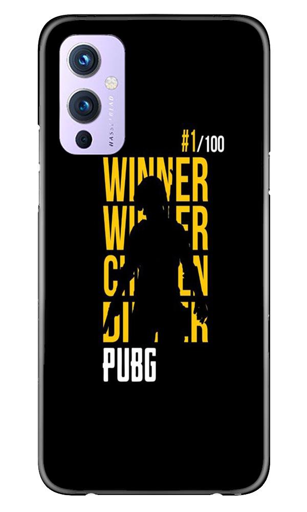 Pubg Winner Winner Mobile Back Case for OnePlus 9 (Design - 177) Pubg Winner Winner Case for OnePlus 9 (Design - 177)