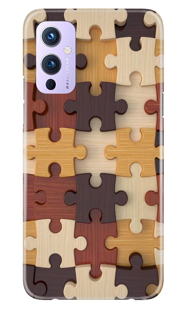 Puzzle Pattern Mobile Back Case for OnePlus 9 (Design - 217) Puzzle Pattern Case for OnePlus 9 (Design No. 217)