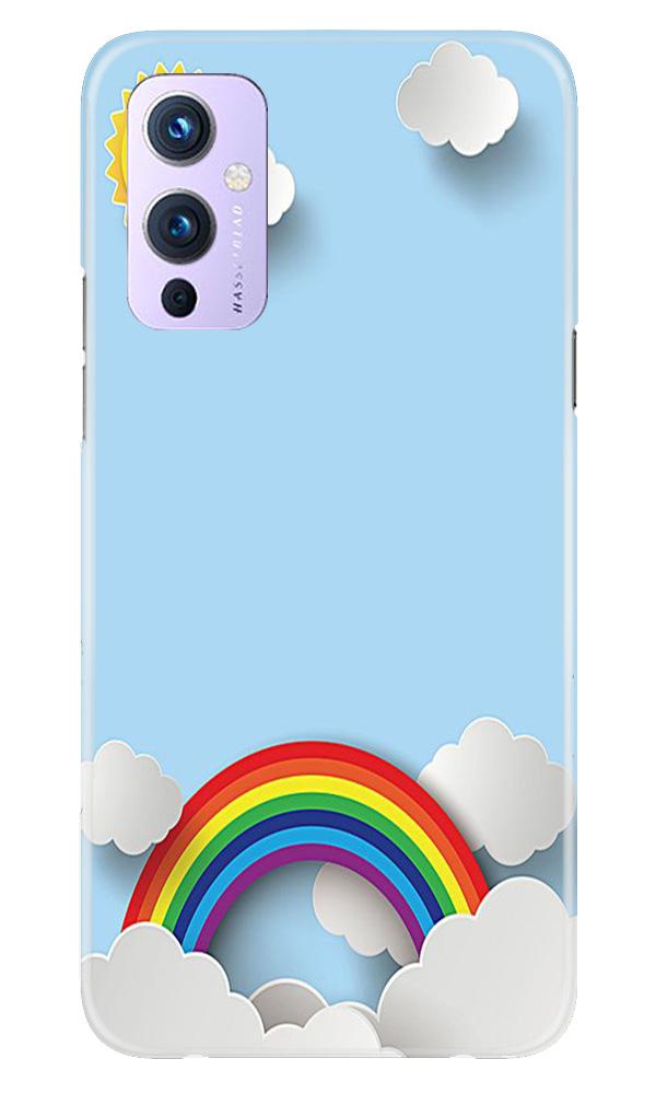 Rainbow Mobile Back Case for OnePlus 9 (Design - 225) Rainbow Case for OnePlus 9 (Design No. 225)