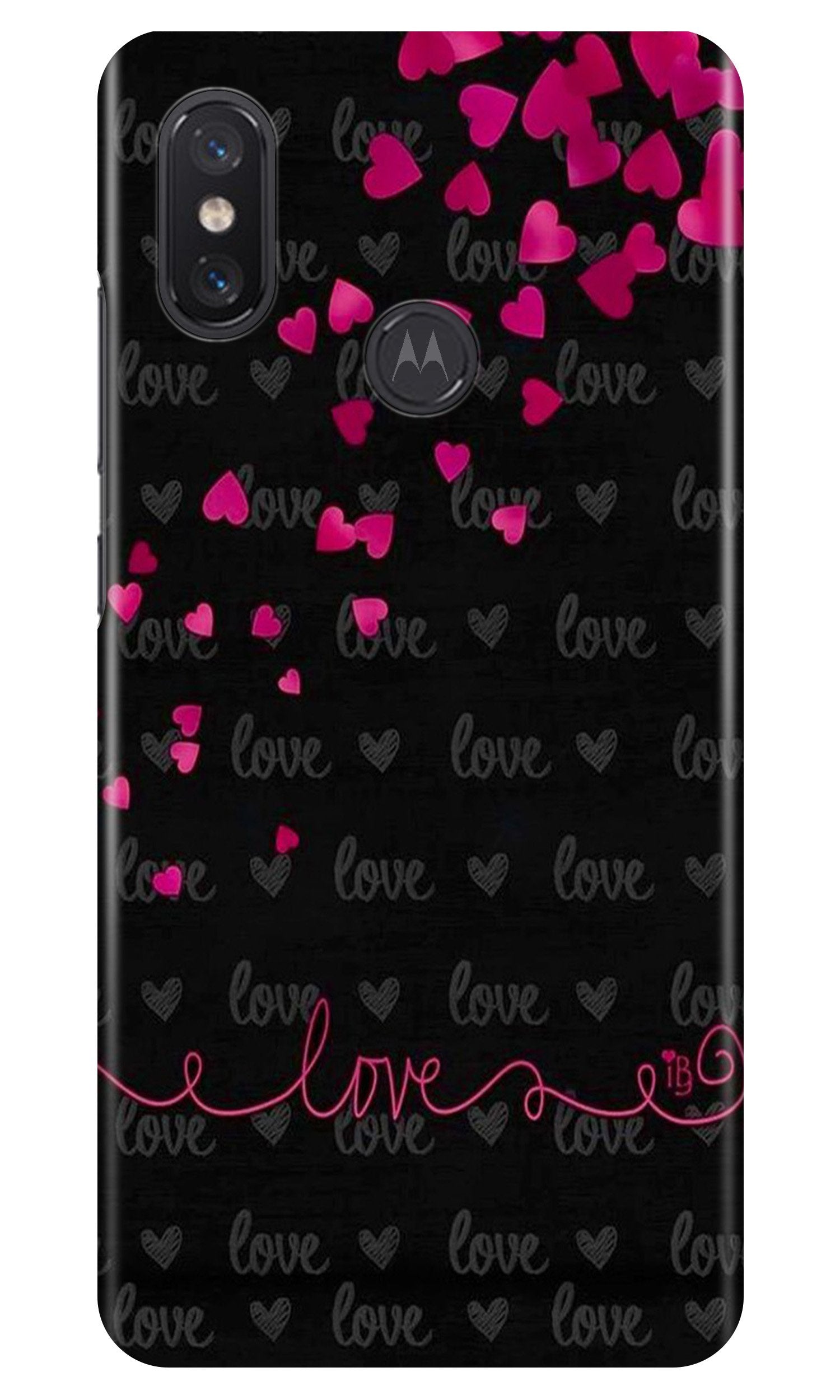 Love in Air Case for Moto One Power Love in Air Case for Moto One Power