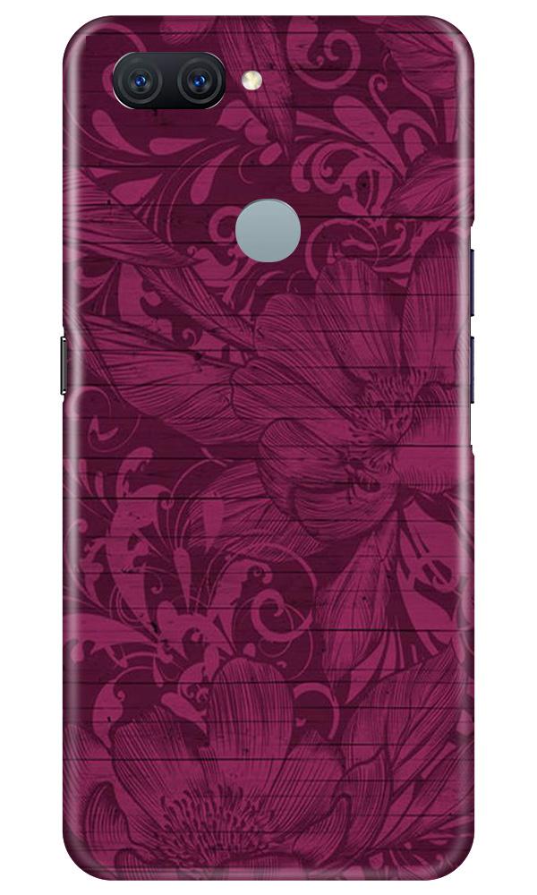 Purple Backround Mobile Back Case for Oppo A11K (Design - 22) Purple Backround Case for Oppo A11K