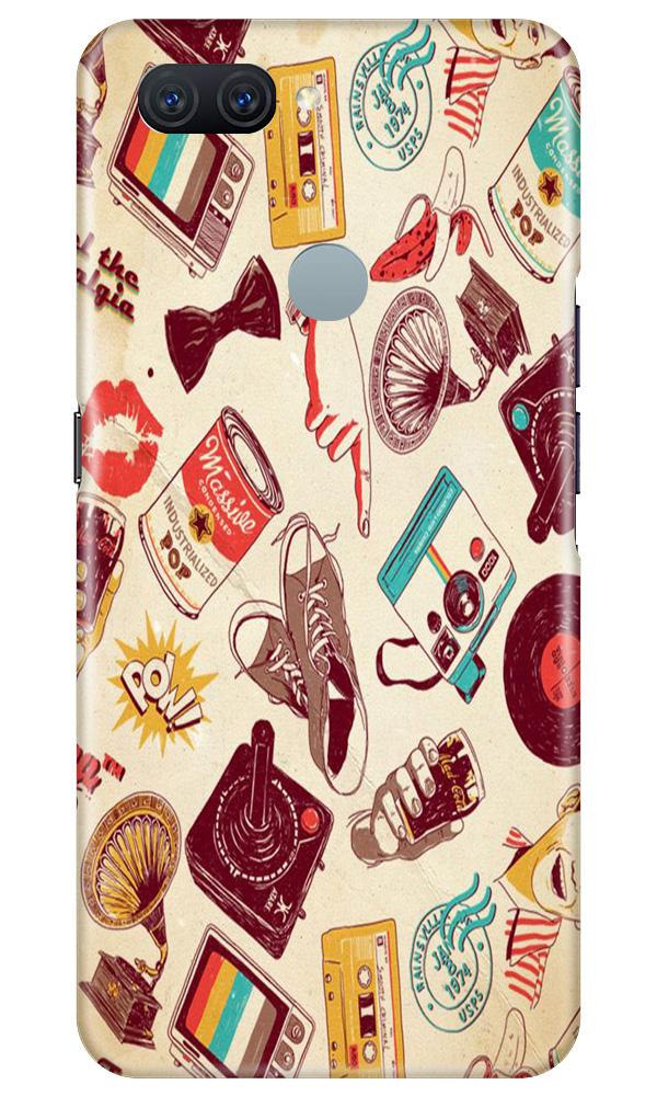 Vintage Mobile Back Case for Oppo A11K (Design - 35) Vintage Case for Oppo A11K