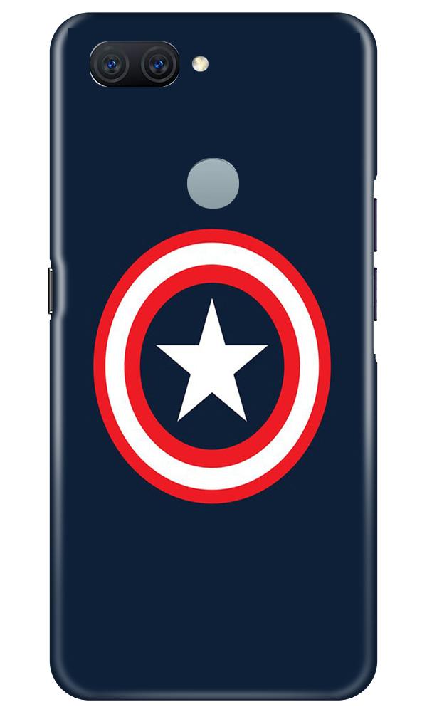 Captain America Mobile Back Case for Oppo A11K (Design - 42) Captain America Case for Oppo A11K