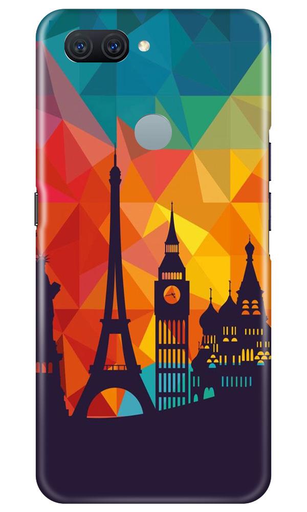 Eiffel Tower2 Mobile Back Case for Oppo A11K (Design - 91) Eiffel Tower2 Case for Oppo A11K