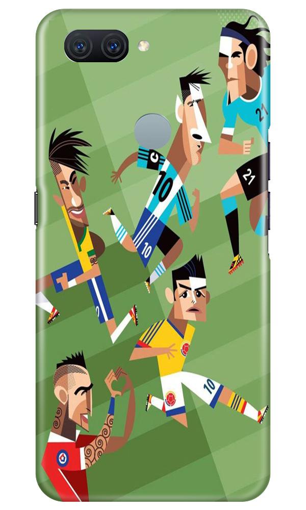 Football Mobile Back Case for Oppo A11K (Design - 166) Football Case for Oppo A11K (Design - 166)