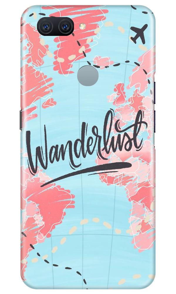 Wonderlust Travel Mobile Back Case for Oppo A11K (Design - 223) Wonderlust Travel Case for Oppo A11K (Design No. 223)