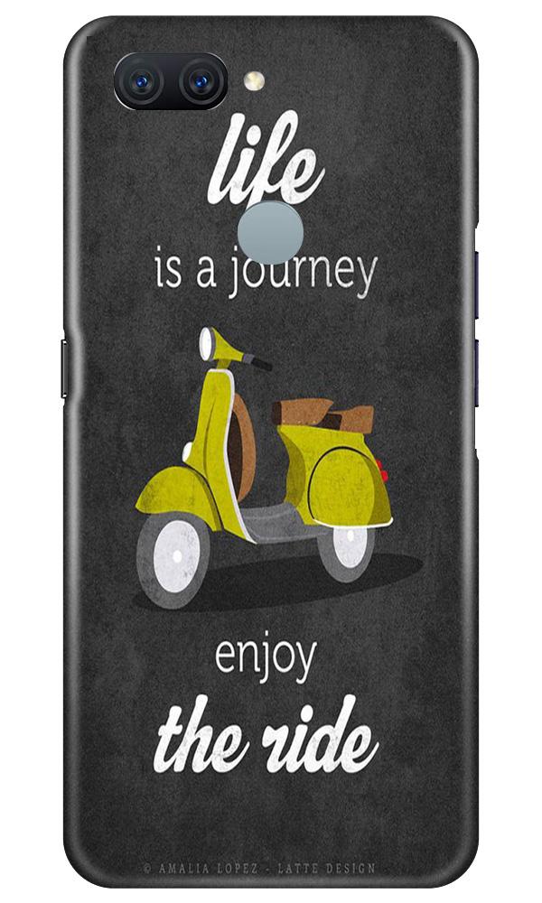 Life is a Journey Mobile Back Case for Oppo A11K (Design - 261) Life is a Journey Case for Oppo A11K (Design No. 261)