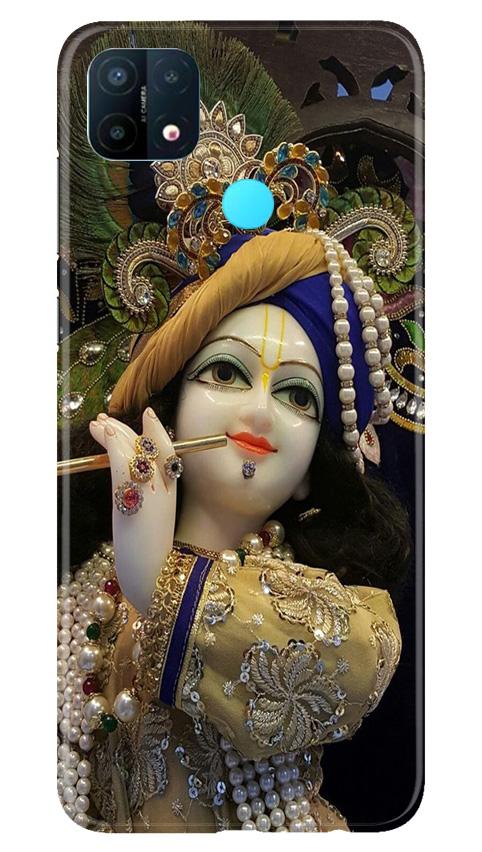 Lord Krishna3 Mobile Back Case for Oppo A15 (Design - 18) Lord Krishna3 Case for Oppo A15