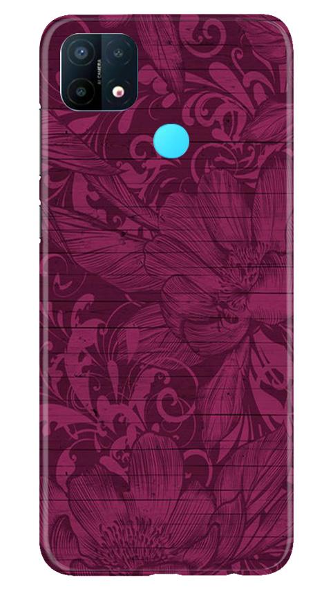 Purple Backround Mobile Back Case for Oppo A15 (Design - 22) Purple Backround Case for Oppo A15
