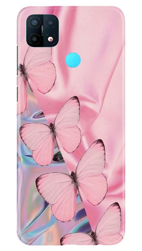 Butterflies Mobile Back Case for Oppo A15 (Design - 26) Butterflies Case for Oppo A15