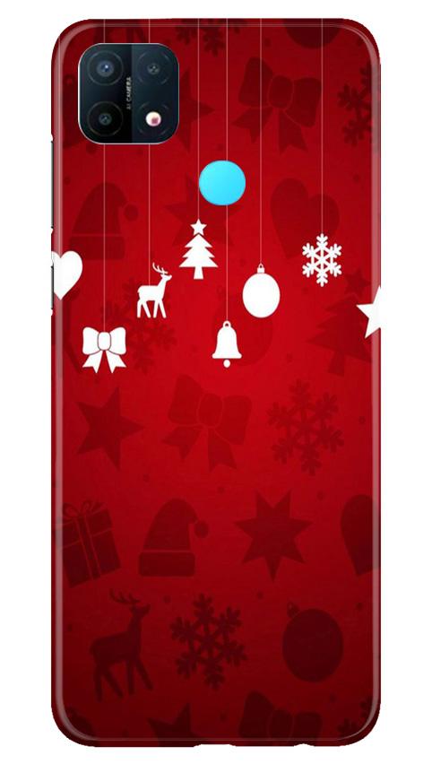 Christmas Mobile Back Case for Oppo A15 (Design - 78) Christmas Case for Oppo A15