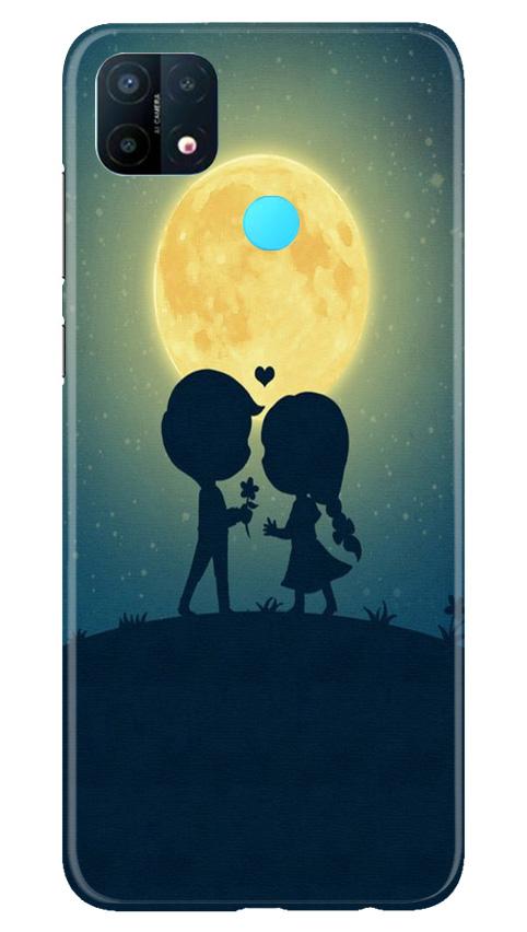 Love Couple Mobile Back Case for Oppo A15 (Design - 109) Love Couple Case for Oppo A15 (Design - 109)