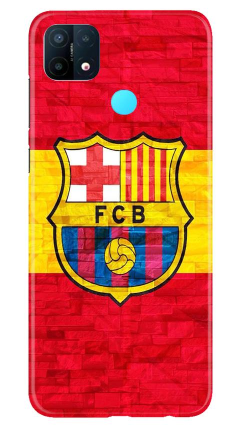 FCB Football Mobile Back Case for Oppo A15 (Design - 174) FCB Football Case for Oppo A15 (Design - 174)