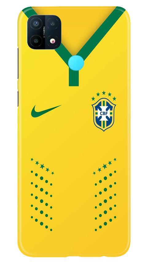 Brazil Mobile Back Case for Oppo A15 (Design - 176) Brazil Case for Oppo A15 (Design - 176)