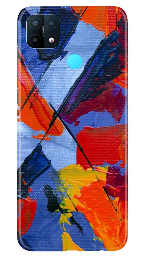Modern Art Mobile Back Case for Oppo A15 (Design - 240) Modern Art Case for Oppo A15 (Design No. 240)