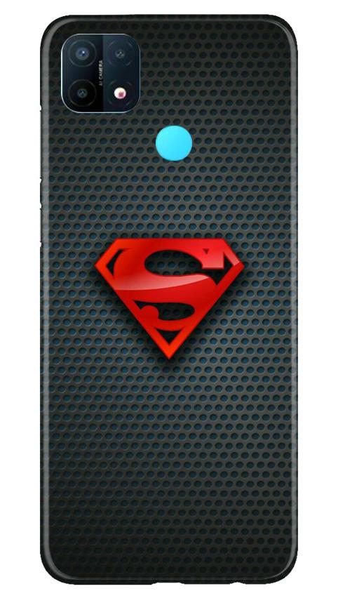 Superman Mobile Back Case for Oppo A15 (Design - 247) Superman Case for Oppo A15 (Design No. 247)