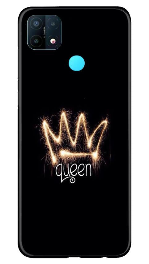Queen Mobile Back Case for Oppo A15 (Design - 270) Queen Case for Oppo A15 (Design No. 270)