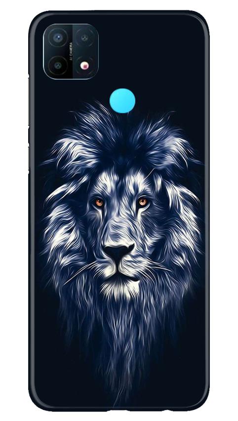 Lion Mobile Back Case for Oppo A15 (Design - 281) Lion Case for Oppo A15 (Design No. 281)