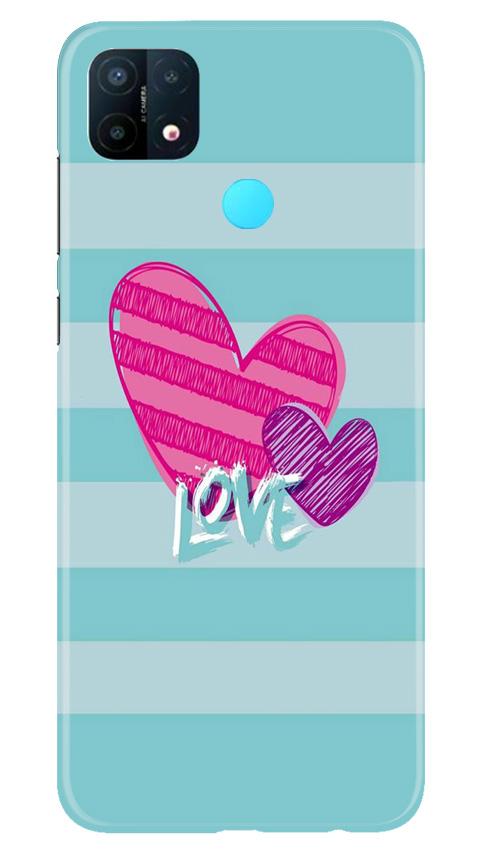 Love Mobile Back Case for Oppo A15 (Design - 299) Love Case for Oppo A15 (Design No. 299)