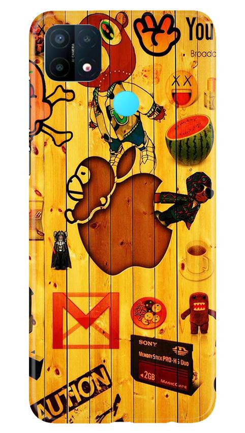 Wooden Texture Mobile Back Case for Oppo A15 (Design - 367) Wooden Texture Mobile Back Case for Oppo A15 (Design - 367)