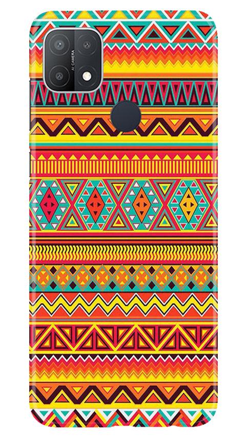 Zigzag line pattern Mobile Back Case for Oppo A15s (Design - 4) Zigzag line pattern Case for Oppo A15s