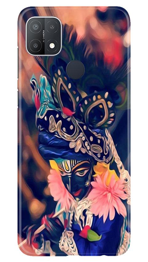 Lord Krishna Mobile Back Case for Oppo A15s (Design - 16) Lord Krishna Case for Oppo A15s