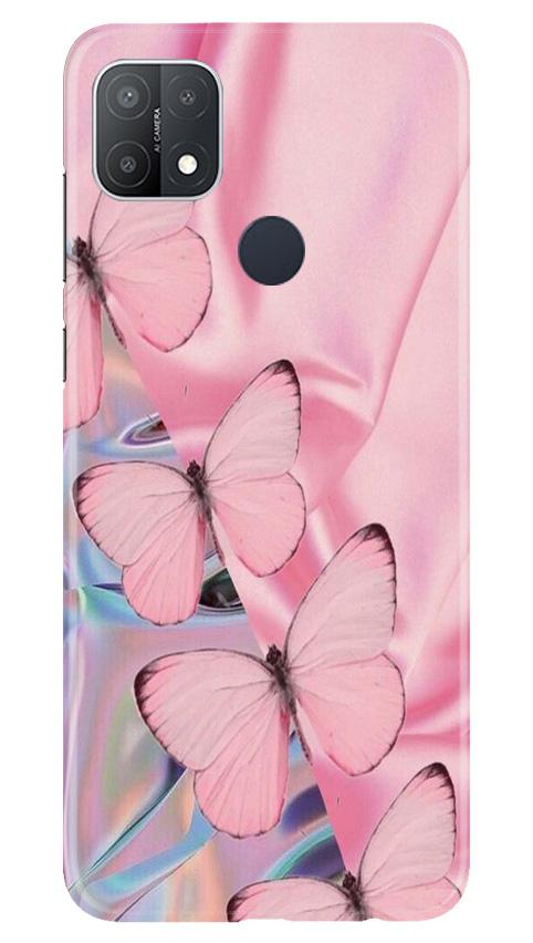 Butterflies Mobile Back Case for Oppo A15s (Design - 26) Butterflies Case for Oppo A15s