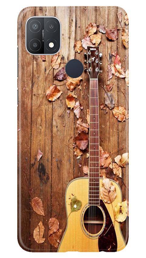 Guitar Mobile Back Case for Oppo A15s (Design - 43) Guitar Case for Oppo A15s