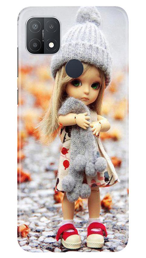 Cute Doll Mobile Back Case for Oppo A15s (Design - 93) Cute Doll Case for Oppo A15s