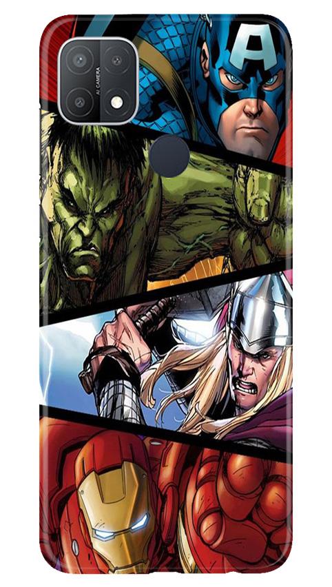 Avengers Superhero Mobile Back Case for Oppo A15s (Design - 124) Avengers Superhero Case for Oppo A15s (Design - 124)