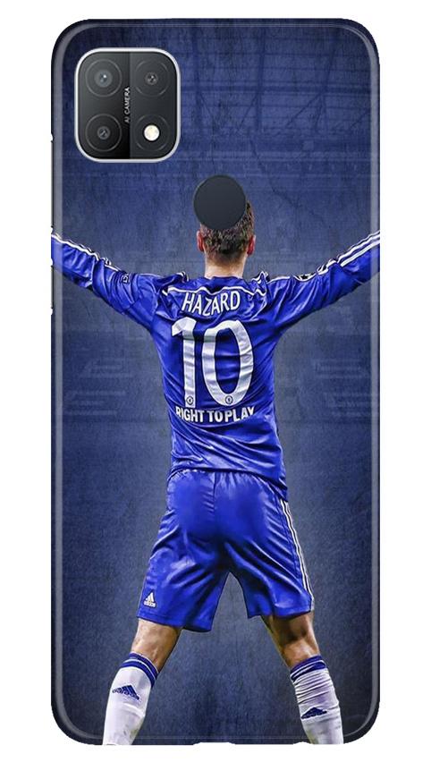 Hazard Mobile Back Case for Oppo A15s (Design - 164) Hazard Case for Oppo A15s (Design - 164)