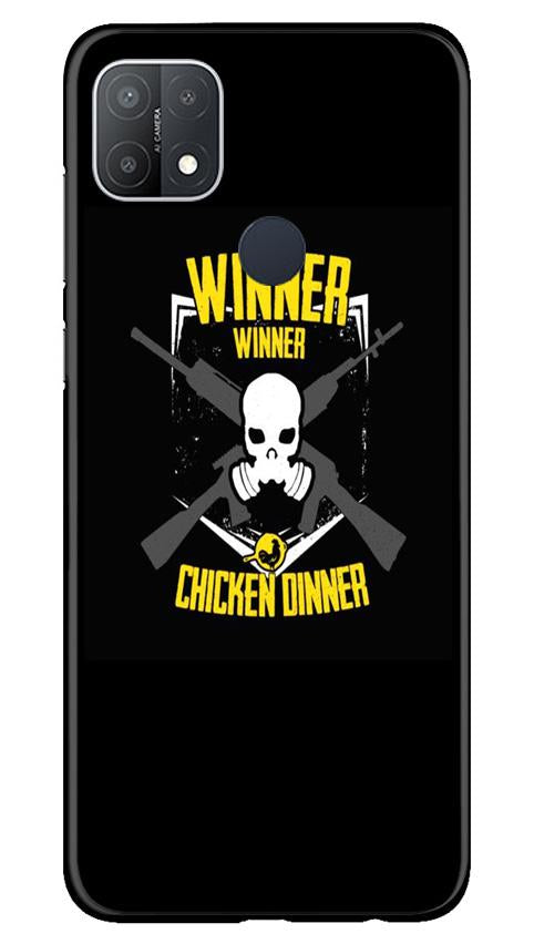 Winner Winner Chicken Dinner Mobile Back Case for Oppo A15s (Design - 178) Winner Winner Chicken Dinner Case for Oppo A15s (Design - 178)