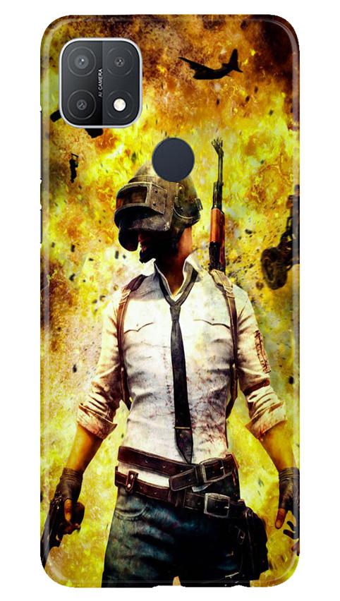 Pubg Mobile Back Case for Oppo A15s (Design - 180) Pubg Case for Oppo A15s (Design - 180)