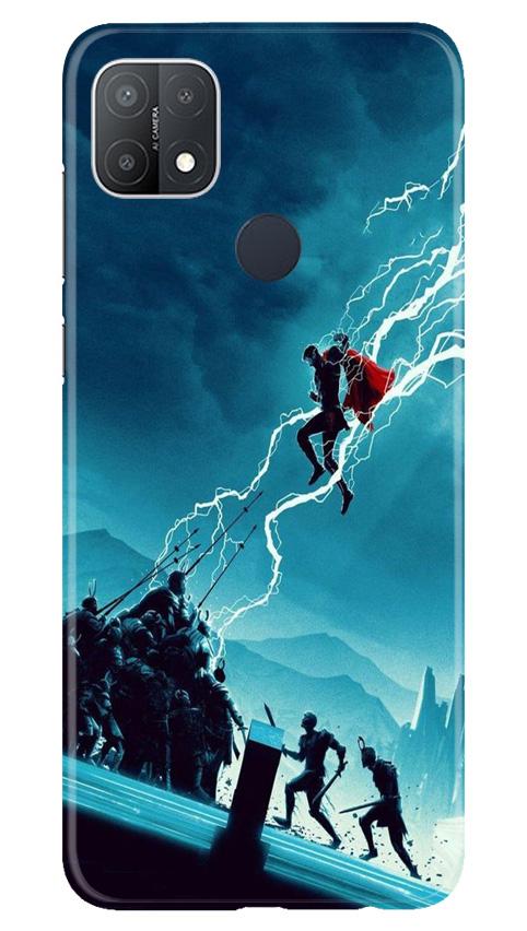 Thor Avengers Mobile Back Case for Oppo A15s (Design - 243) Thor Avengers Case for Oppo A15s (Design No. 243)