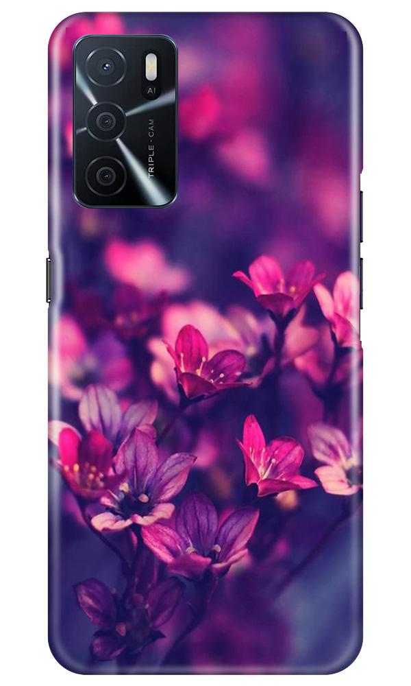 flowers Mobile Back Case for Oppo A16 (Design - 25) flowers Case for Oppo A16