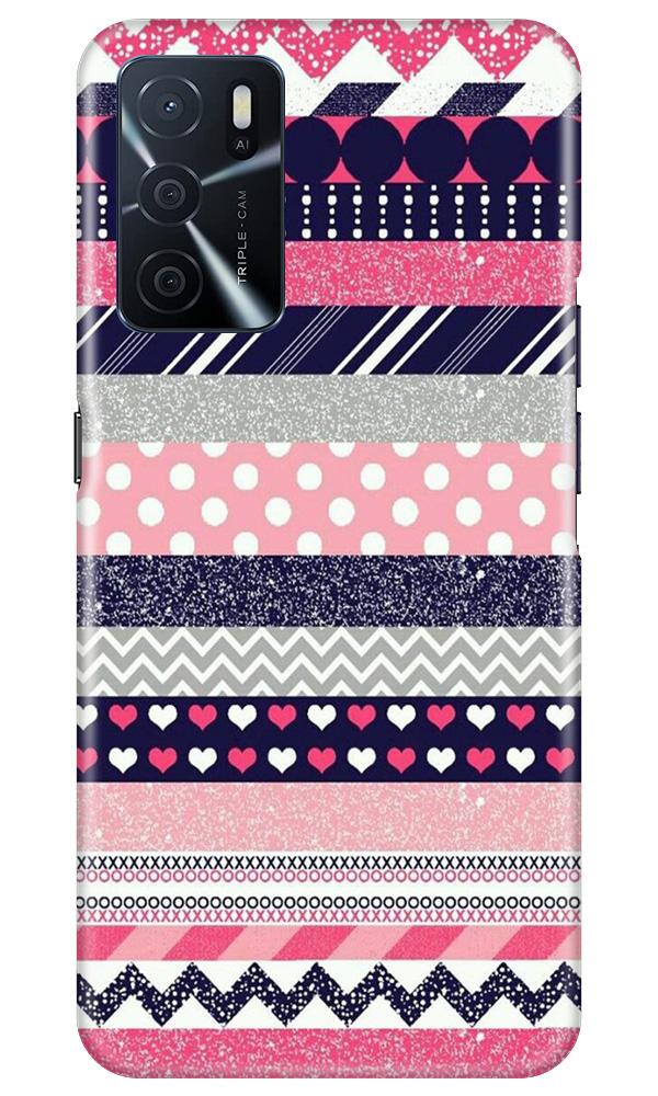 Pattern3 Mobile Back Case for Oppo A16 (Design - 90) Pattern3 Case for Oppo A16