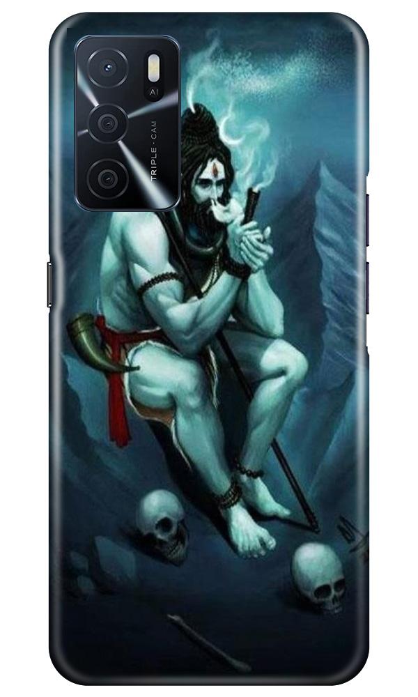 Lord Shiva Mahakal2 Mobile Back Case for Oppo A16 (Design - 98) Lord Shiva Mahakal2 Case for Oppo A16