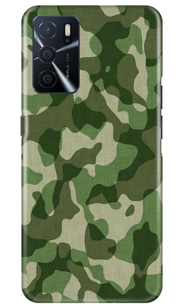 Army Camouflage Mobile Back Case for Oppo A16 (Design - 106) Army Camouflage Case for Oppo A16 (Design - 106)