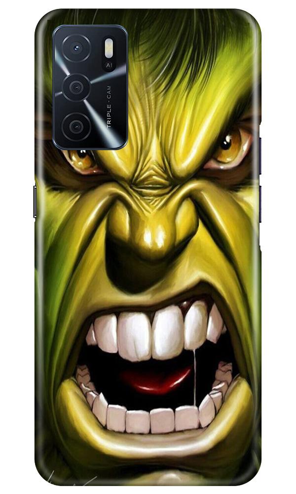 Hulk Superhero Mobile Back Case for Oppo A16 (Design - 121) Hulk Superhero Case for Oppo A16 (Design - 121)
